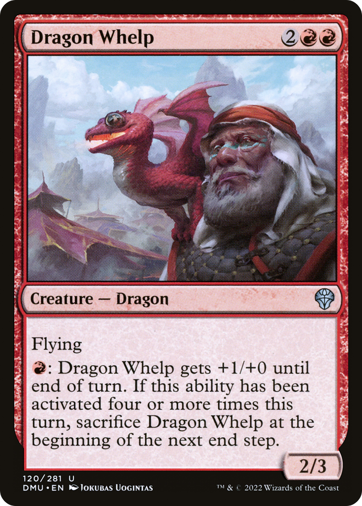 Dragon Whelp (DMU-120) [Dominaria United] Foil MTG Single Wizards of the Coast