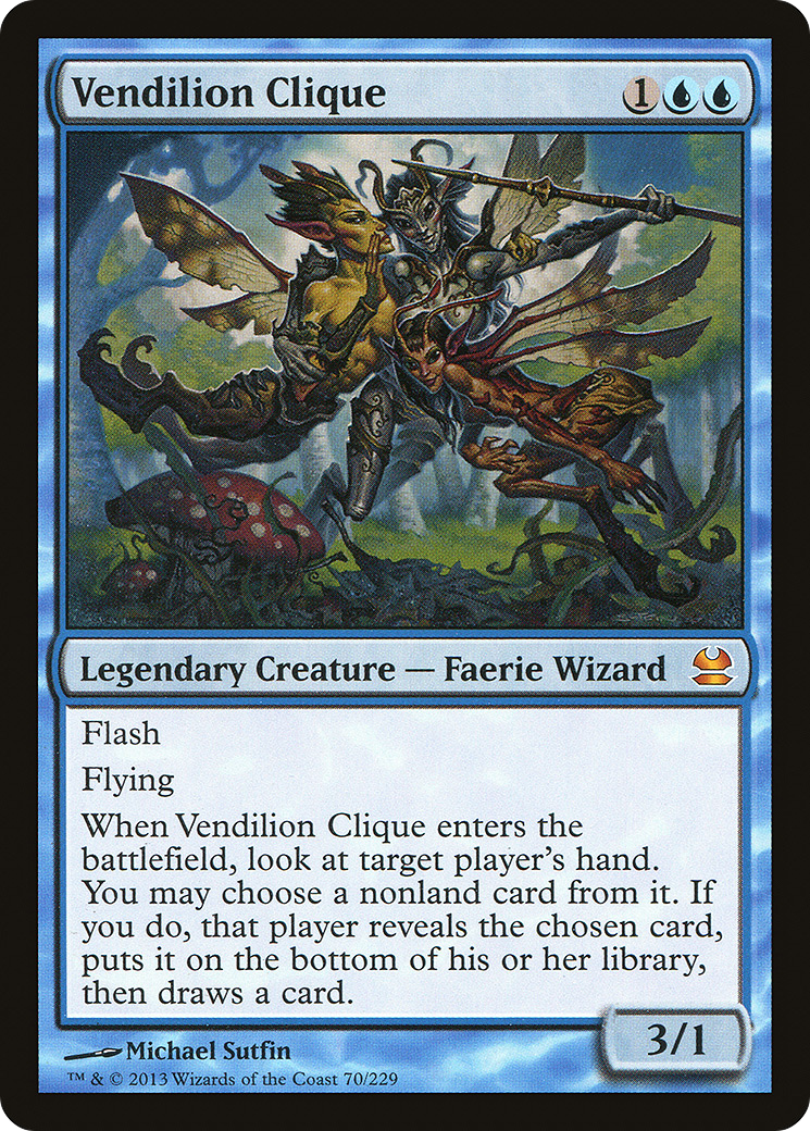 Vendilion Clique [Modern Masters] MTG Single Magic: The Gathering