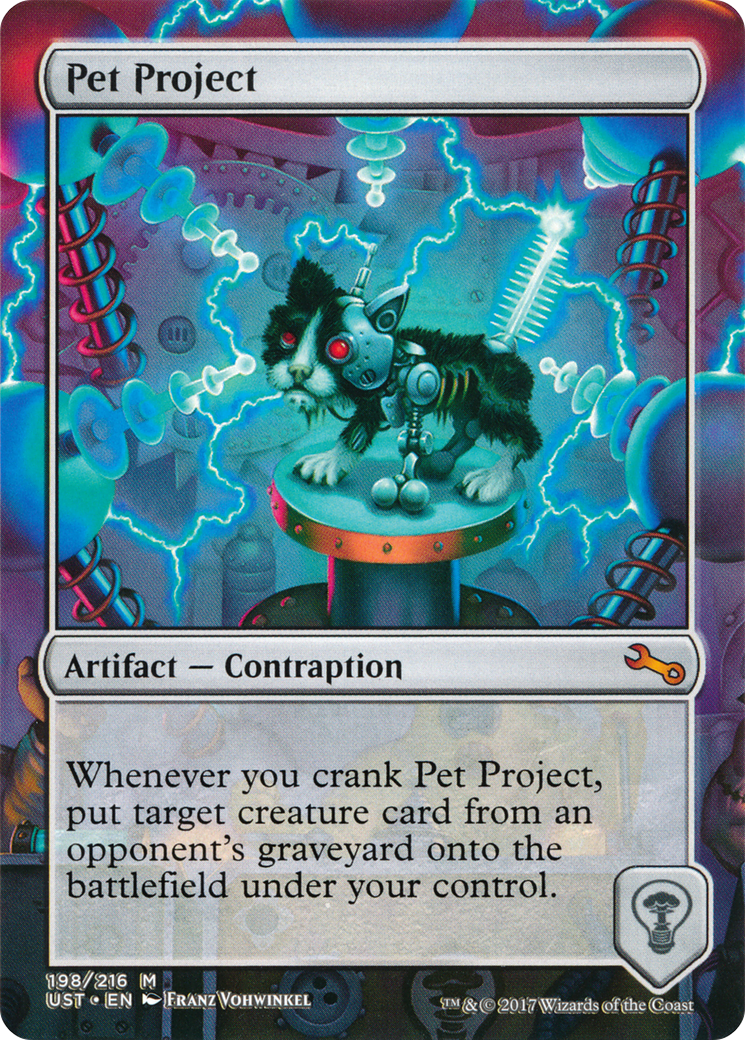 Pet Project (UST-198) [Unstable] (Borderless) Foil MTG Single Wizards of the Coast