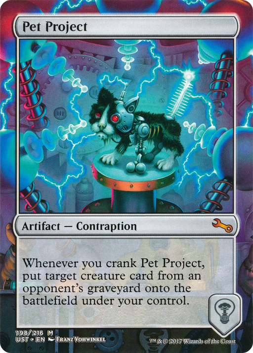 Pet Project (UST-198) [Unstable] (Borderless) Foil MTG Single Wizards of the Coast