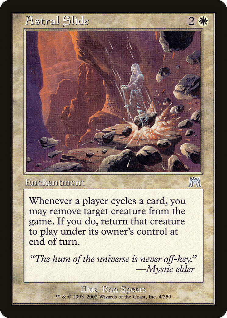 Astral Slide (ONS-004) [Onslaught] MTG Single Wizards of the Coast