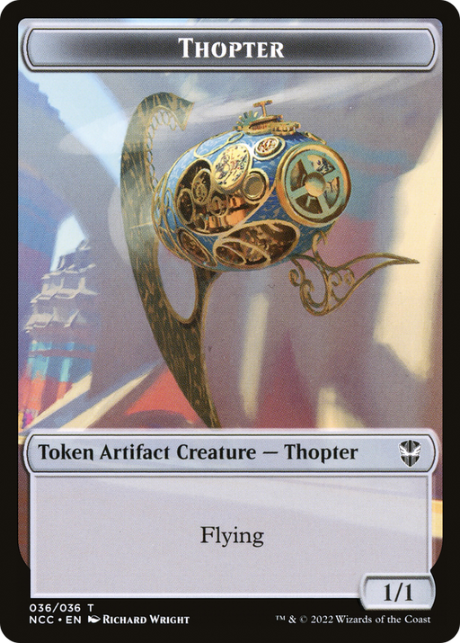 Thopter (TNCC-036) [Tokens] New Capenna Commander Tokens Foil MTG Single Wizards of the Coast