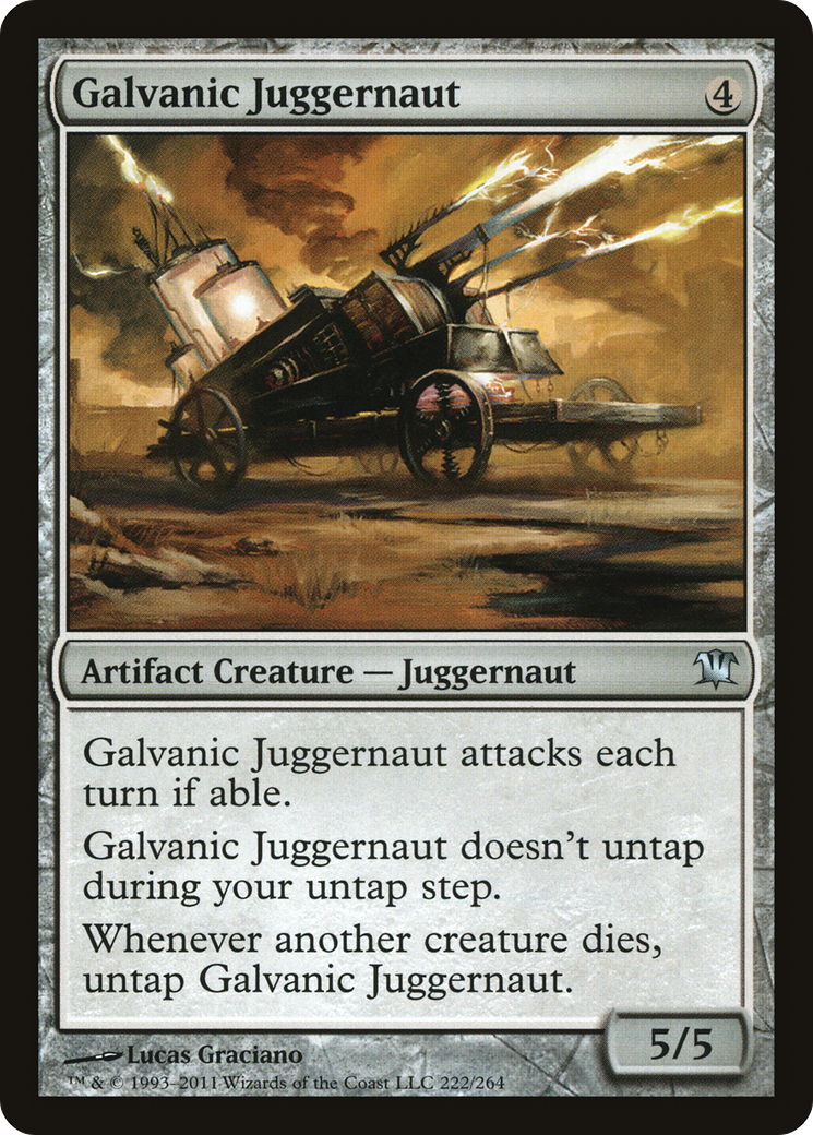 Galvanic Juggernaut (ISD-222) [Innistrad] MTG Single Wizards of the Coast