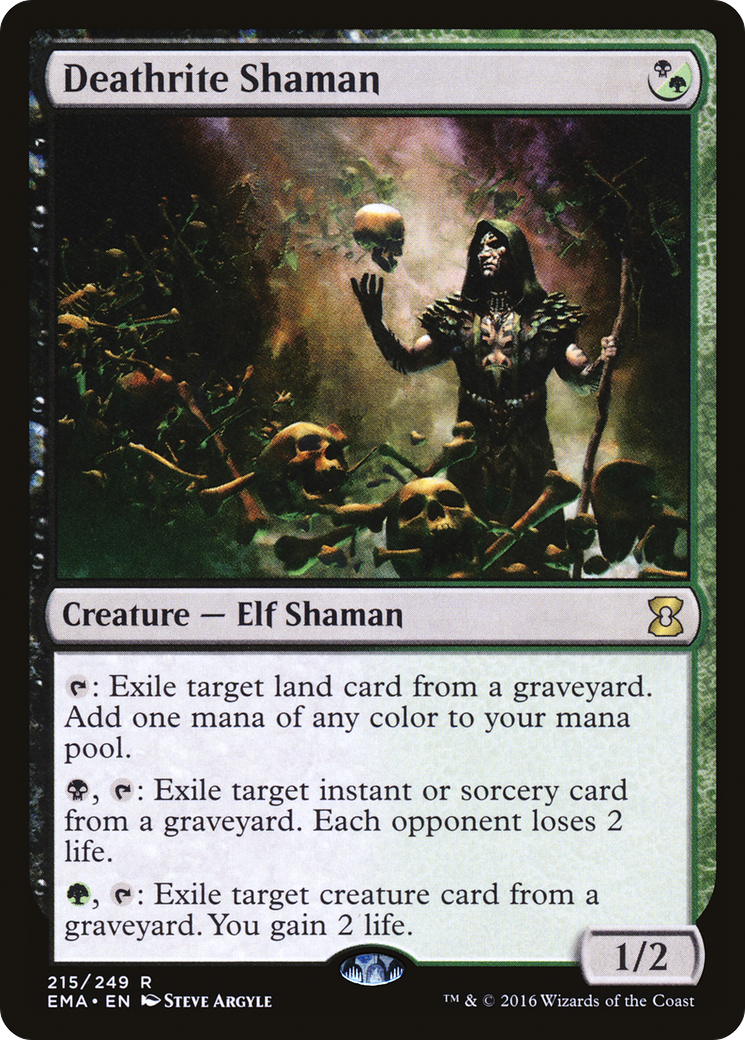 Deathrite Shaman (EMA-215) [Eternal Masters] Foil MTG Single Wizards of the Coast