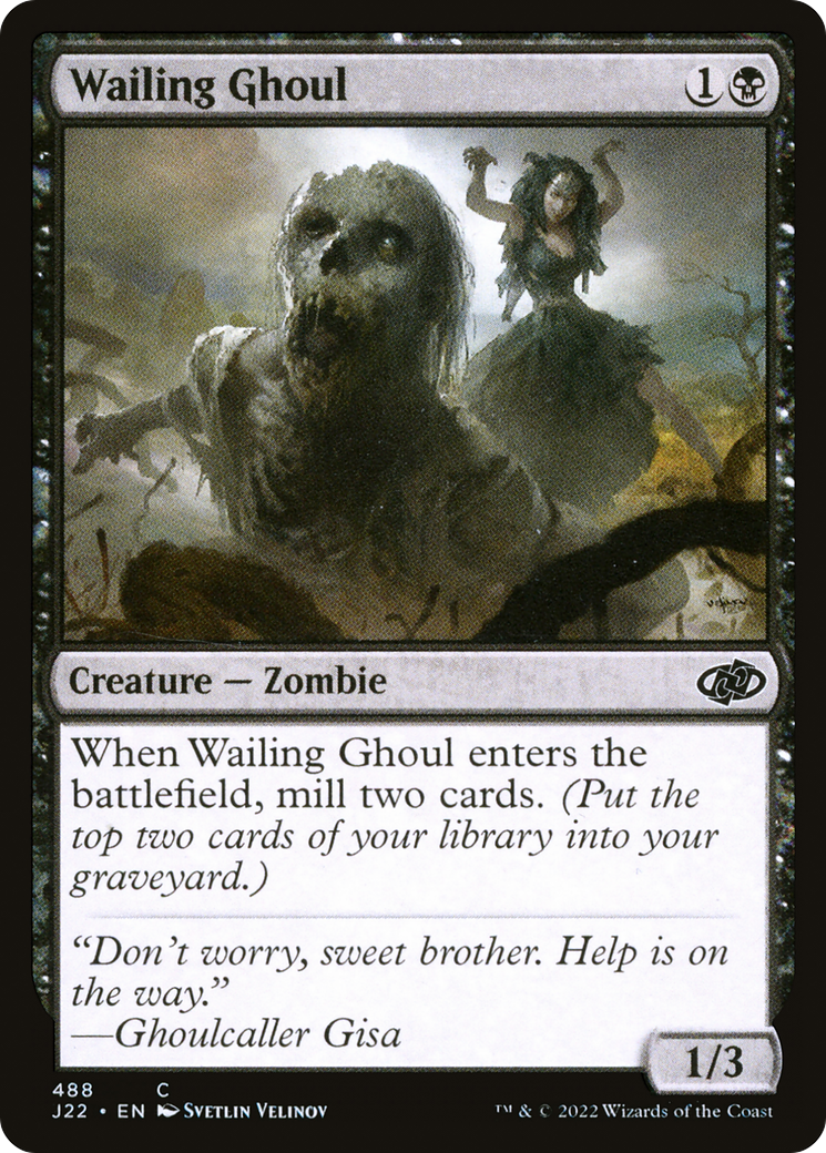 Wailing Ghoul (J22-488) [Jumpstart 2022] MTG Single Wizards of the Coast
