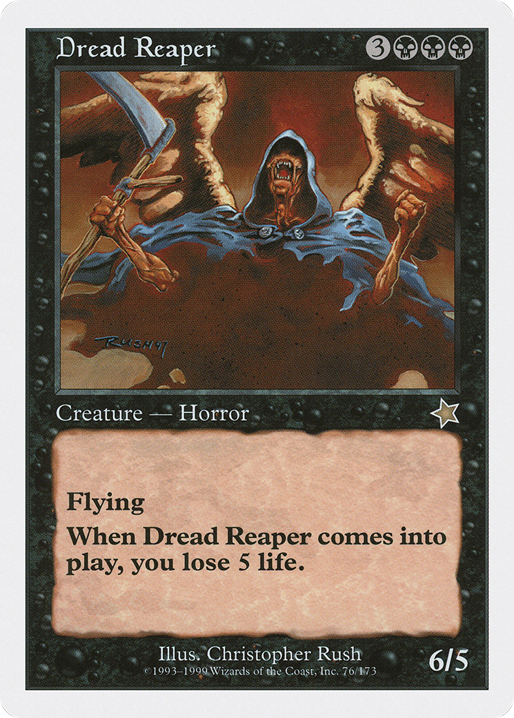 Dread Reaper (S99-076) [Misc] Starter 1999 MTG Single Wizards of the Coast