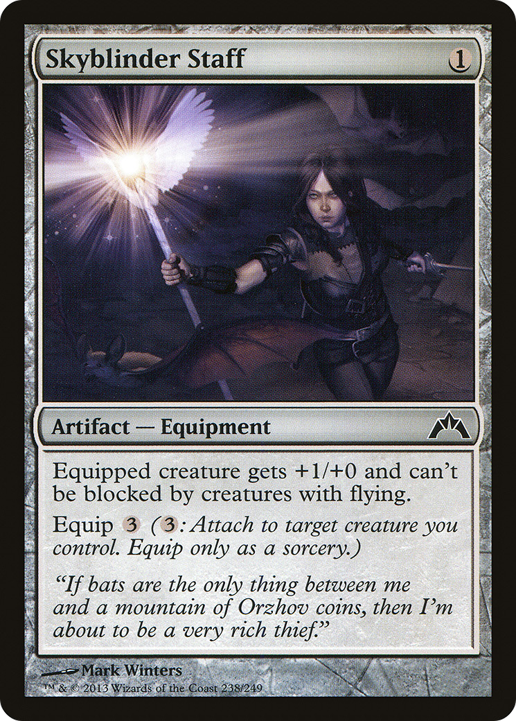 Skyblinder Staff (GTC-238) [Gatecrash] Foil MTG Single Wizards of the Coast