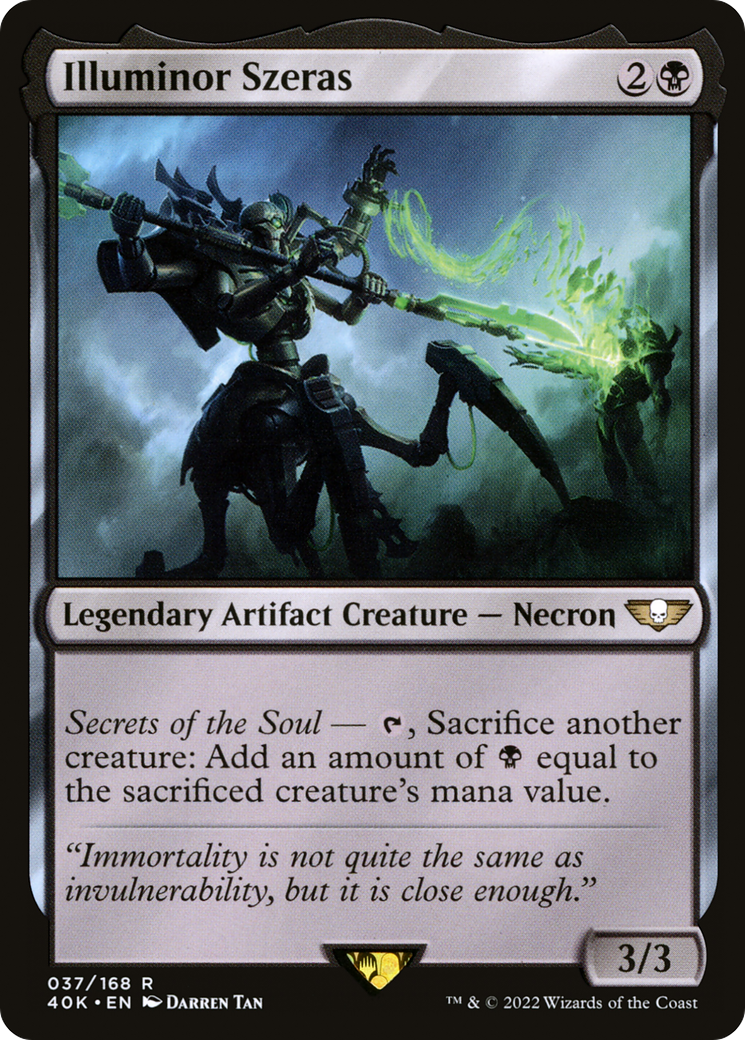 Illuminor Szeras (40K-037) [Warhammer 40,000 Commander] MTG Single Wizards of the Coast