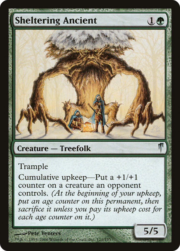 Sheltering Ancient (CSP-121) [Coldsnap] Foil MTG Single Wizards of the Coast