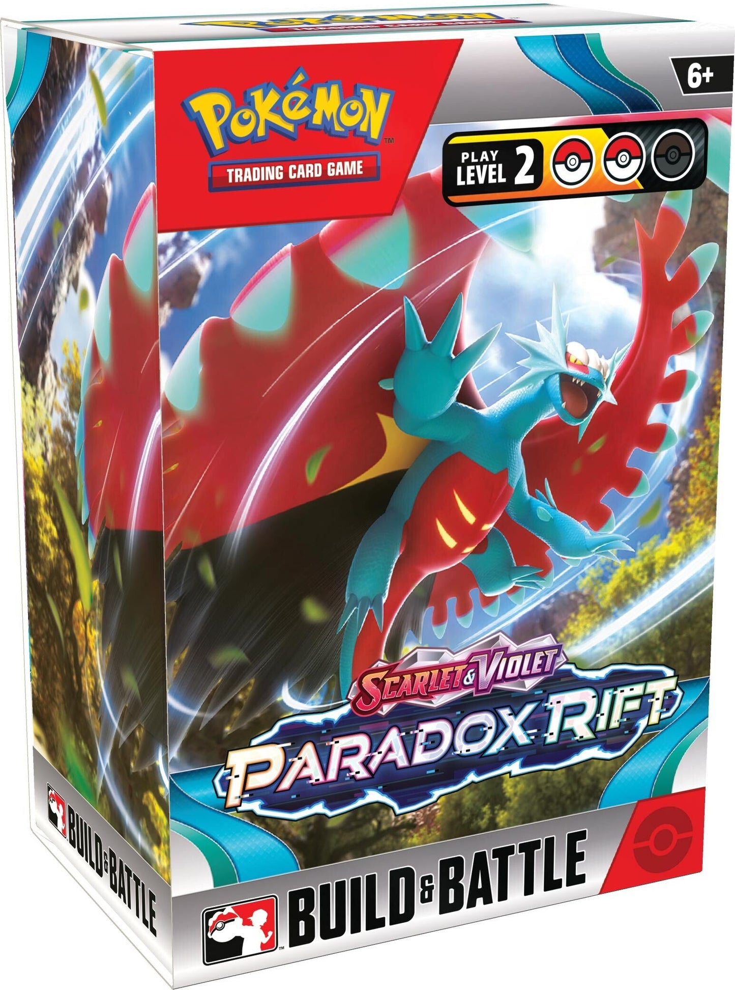 Pokémon Scarlet and Violet: Paradox Rift - Build and Battle Box Pokemon Sealed Pokémon   