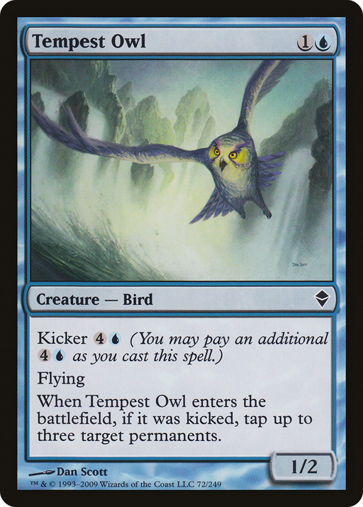 Tempest Owl (ZEN-072) [Zendikar] MTG Single Wizards of the Coast