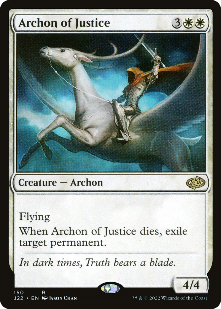 Archon of Justice (J22-150) [Jumpstart 2022] MTG Single Wizards of the Coast
