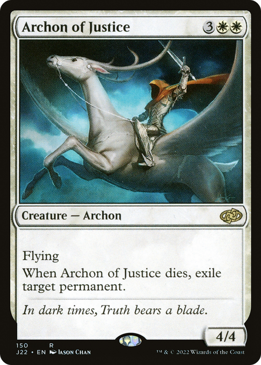 Archon of Justice (J22-150) [Jumpstart 2022] MTG Single Wizards of the Coast