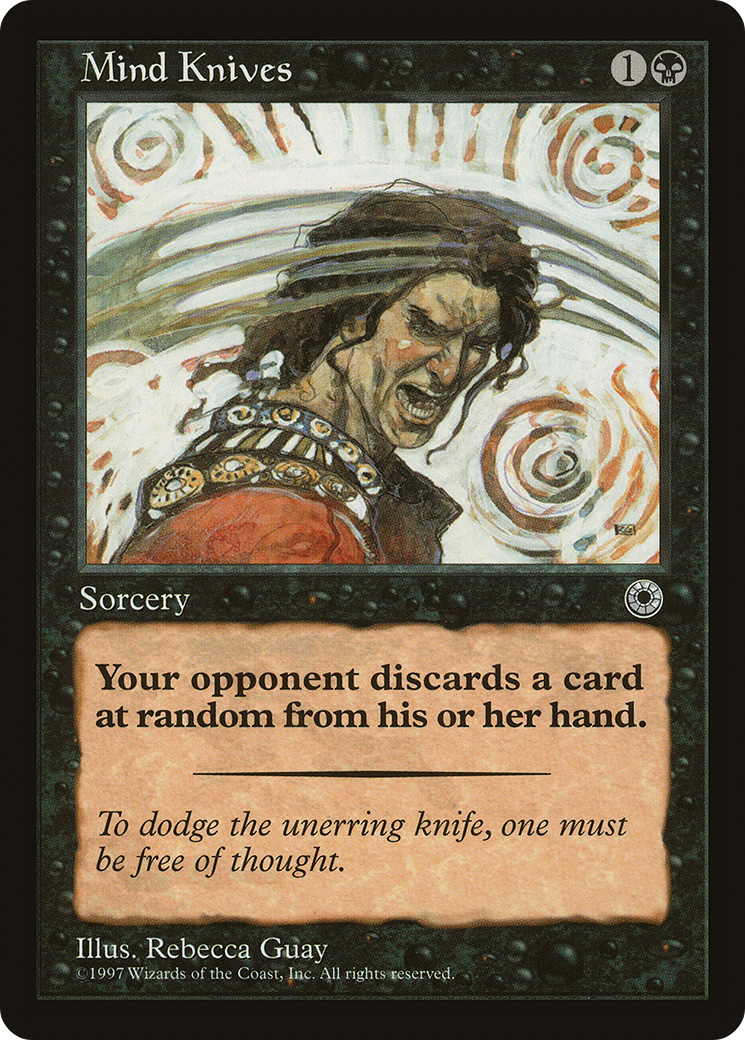 Mind Knives (POR-100) [Misc] Portal MTG Single Wizards of the Coast