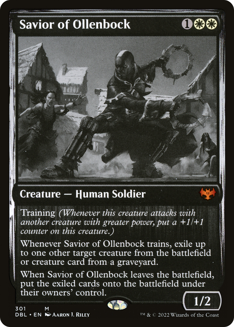 Savior of Ollenbock (DBL-301) [Innistrad: Double Feature] MTG Single Wizards of the Coast