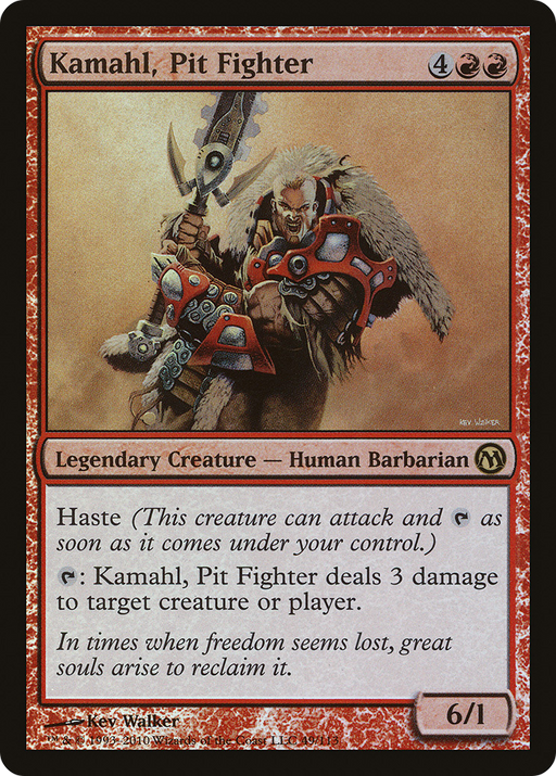 Kamahl, Pit Fighter (DPA-049) [Misc] Duels of the Planeswalkers Foil MTG Single Wizards of the Coast
