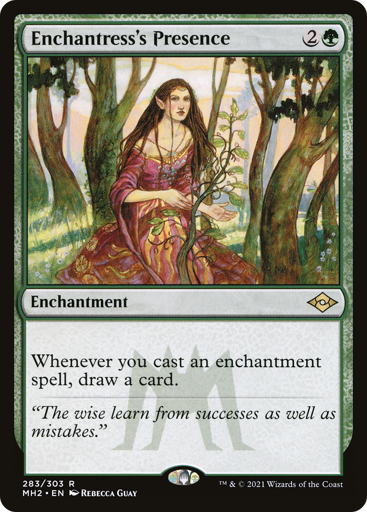Enchantress's Presence (MH2-283) [Modern Horizons 2] MTG Single Wizards of the Coast