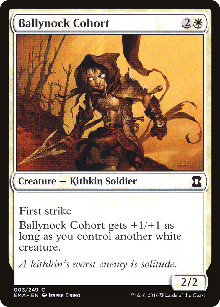 Ballynock Cohort (EMA-003) [Eternal Masters] Foil MTG Single Wizards of the Coast