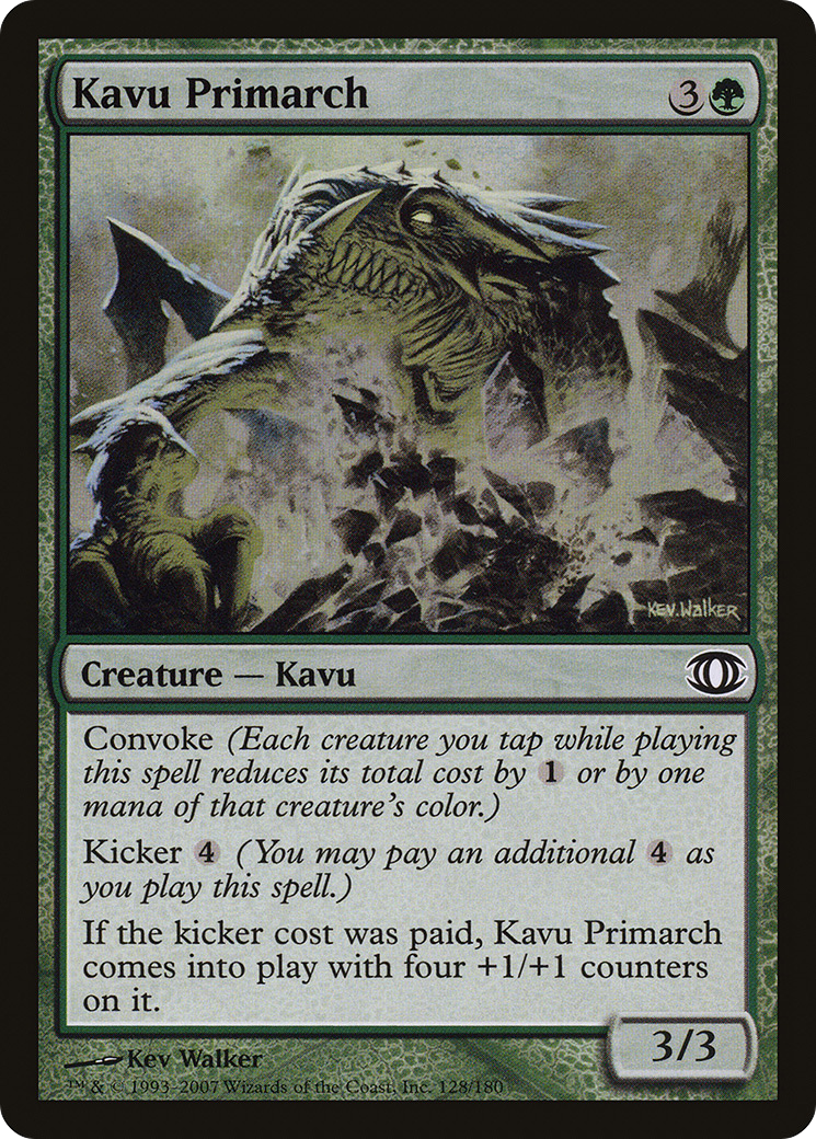 Kavu Primarch (FUT-128) [Future Sight] MTG Single Wizards of the Coast