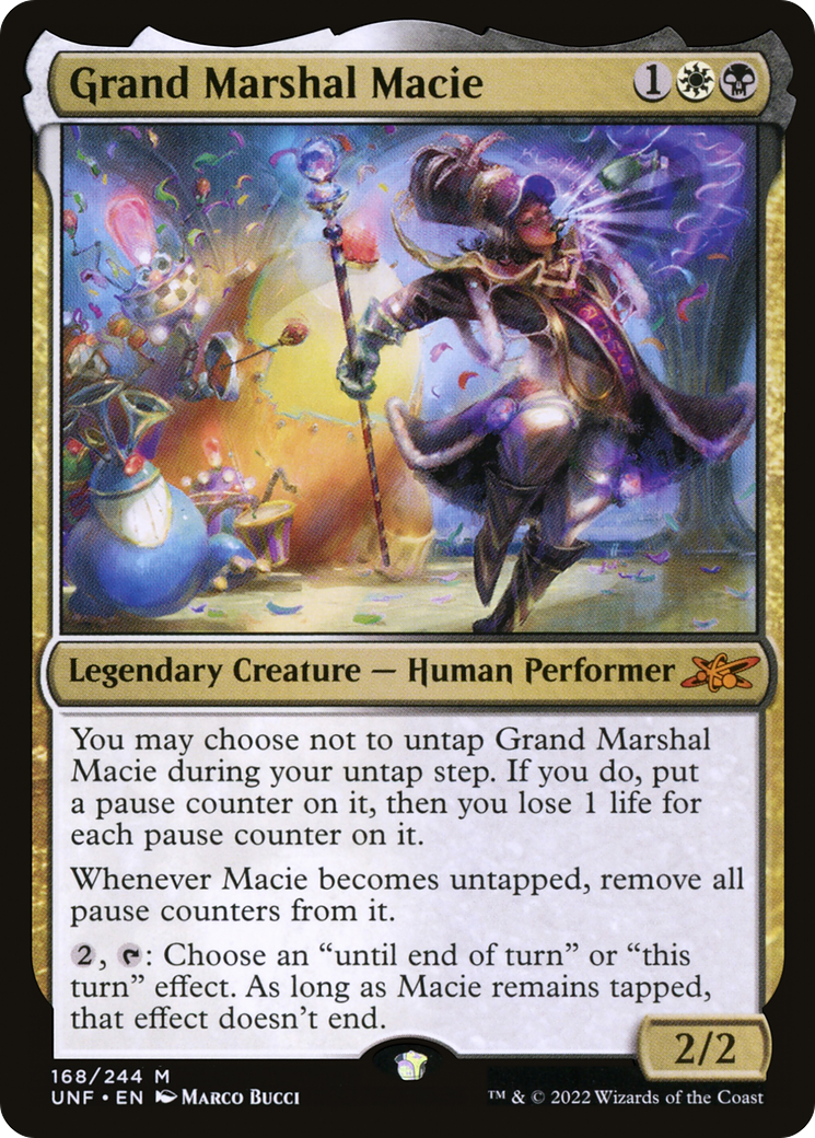 Grand Marshal Macie (UNF-168) [Unfinity] MTG Single Wizards of the Coast