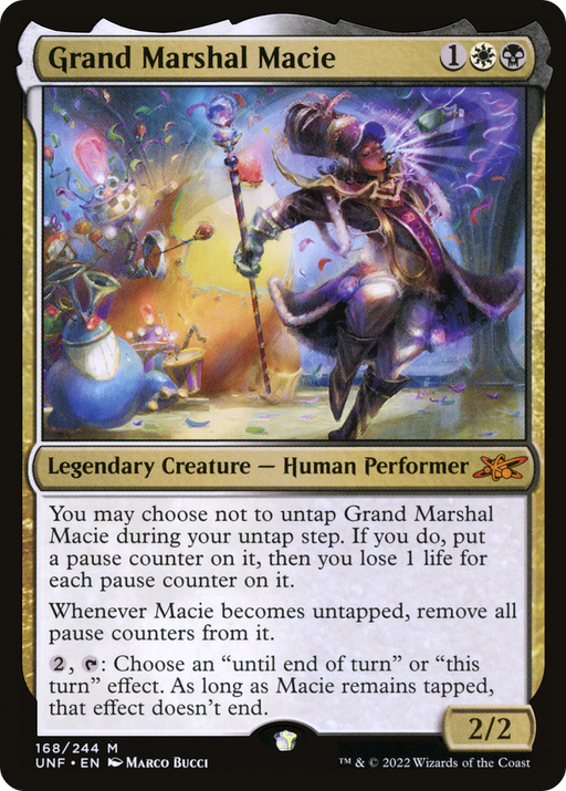 Grand Marshal Macie (UNF-168) [Unfinity] Foil MTG Single Wizards of the Coast