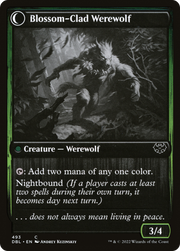 Weaver of Blossoms (DBL-493) [Innistrad: Double Feature] MTG Single Wizards of the Coast