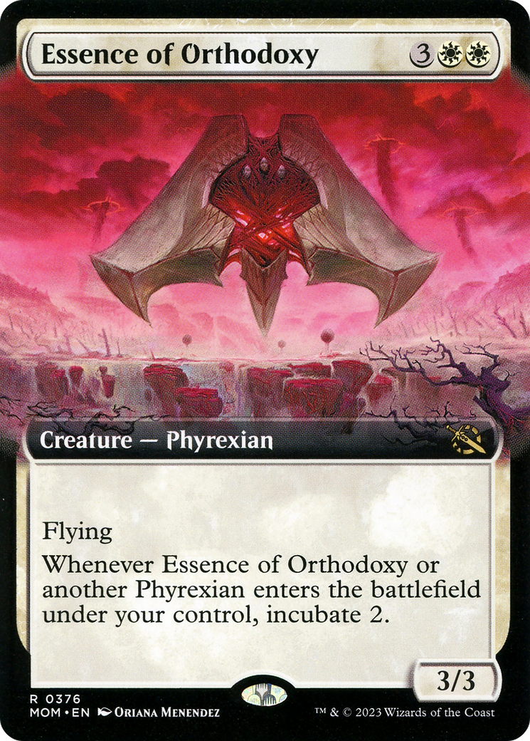 Essence of Orthodoxy (MOM-376) [March of the Machine] (Extended Art) MTG Single Wizards of the Coast