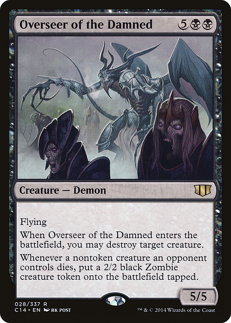 Overseer of the Damned (C14-028) [Commander 2014] MTG Single Wizards of the Coast