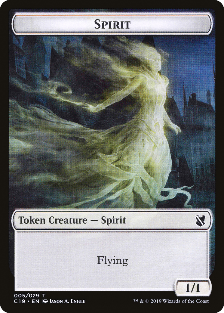 Spirit (TC19-005) [Tokens] Commander 2019 Tokens MTG Single Wizards of the Coast