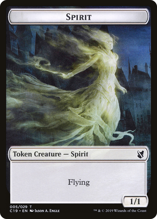 Spirit (TC19-005) [Tokens] Commander 2019 Tokens MTG Single Wizards of the Coast