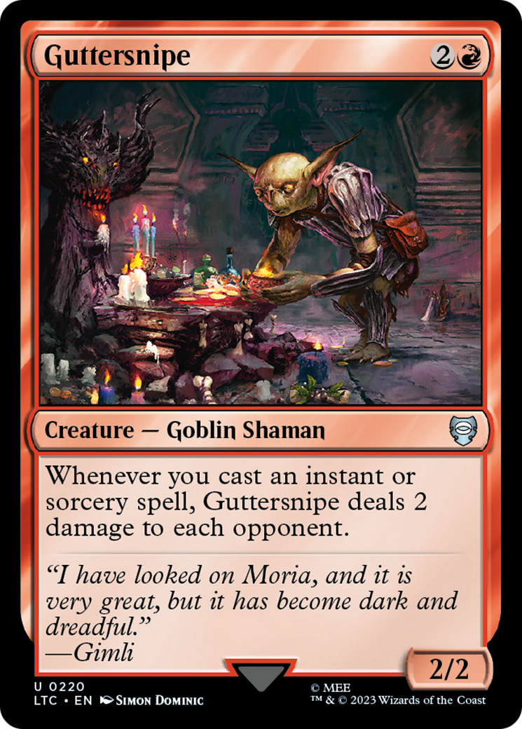 Guttersnipe (LTC-220) [Tales of Middle-earth Commander] MTG Single Wizards of the Coast