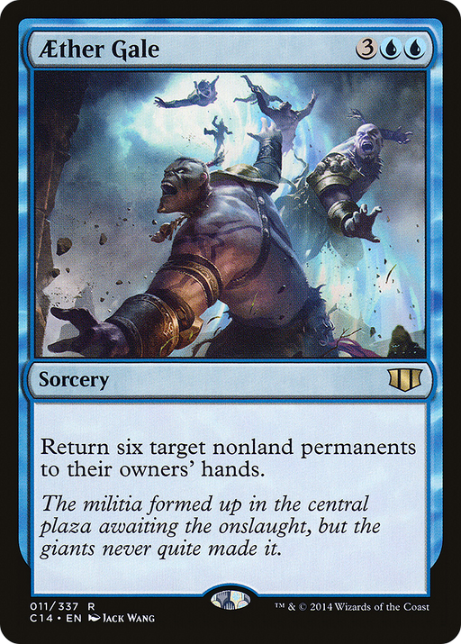 Aether Gale (C14-011) [Commander 2014] MTG Single Wizards of the Coast