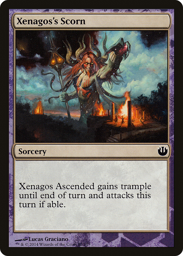 Xenagos's Scorn (HERO-) [Misc] Defeat a God MTG Single Wizards of the Coast