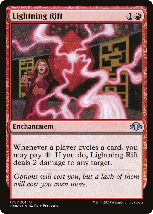 Lightning Rift (DMR-129) [Dominaria Remastered] MTG Single Wizards of the Coast