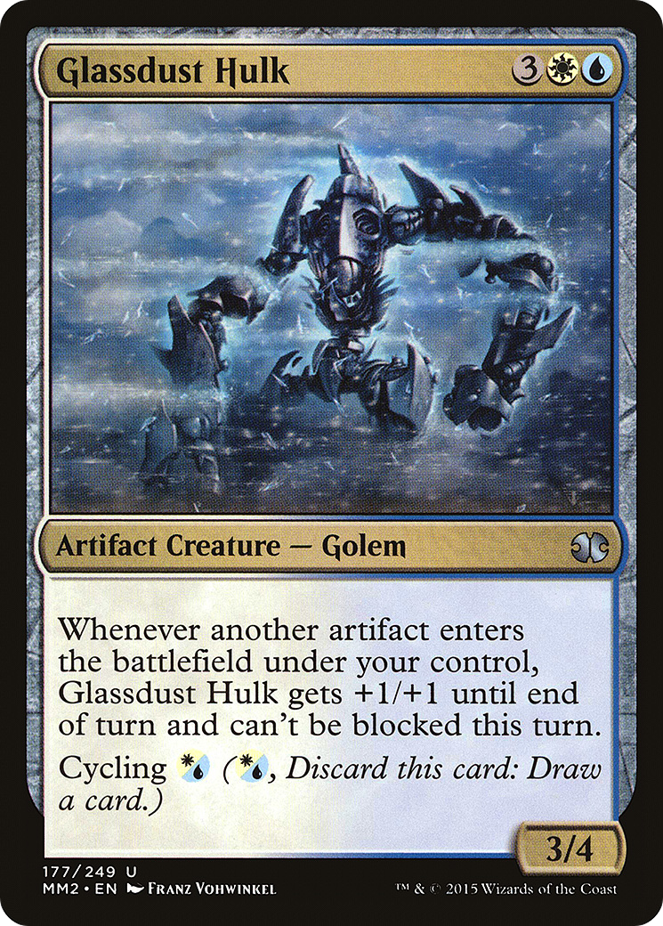 Glassdust Hulk (MM2-177) [Modern Masters 2015] Foil MTG Single Modern Masters 2015