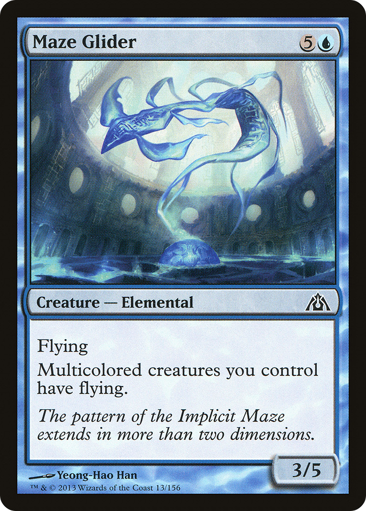 Maze Glider (DGM-013) [Dragon's Maze] MTG Single Wizards of the Coast