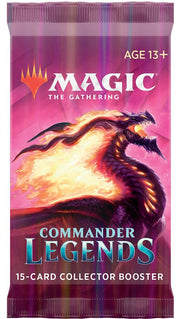 MTG Commander Legends - Collector Booster Pack MTG Sealed Magic: The Gathering   