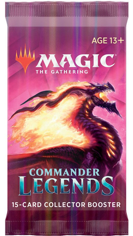 MTG Commander Legends - Collector Booster Pack MTG Sealed Magic: The Gathering   