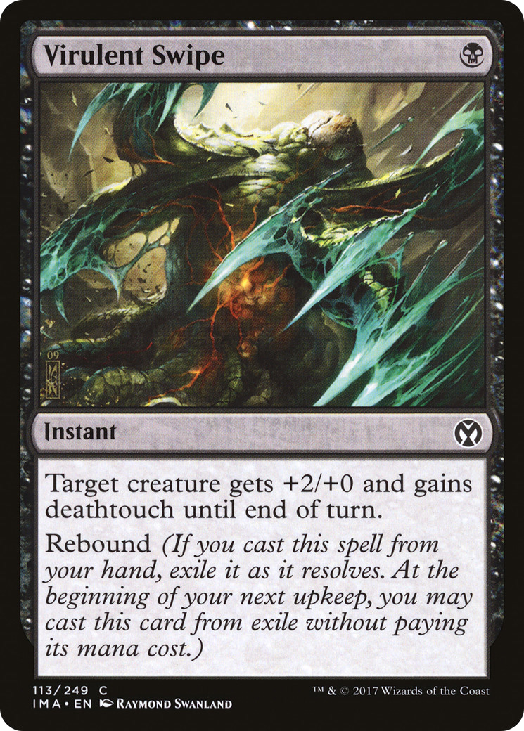 Virulent Swipe (IMA-113) [Iconic Masters] Foil MTG Single Wizards of the Coast