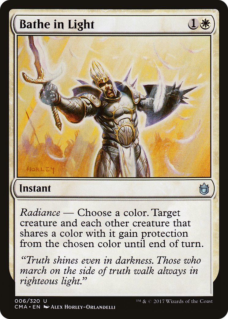 Bathe in Light (CMA-006) [Commander Anthology] MTG Single Wizards of the Coast