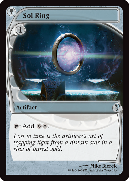 Sol Ring (Future Sight) (MB2-233) [Mystery Booster] Mystery Booster 2 MTG Single Wizards of the Coast