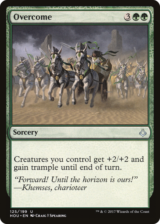 Overcome (HOU-125) [Hour of Devastation] MTG Single Wizards of the Coast