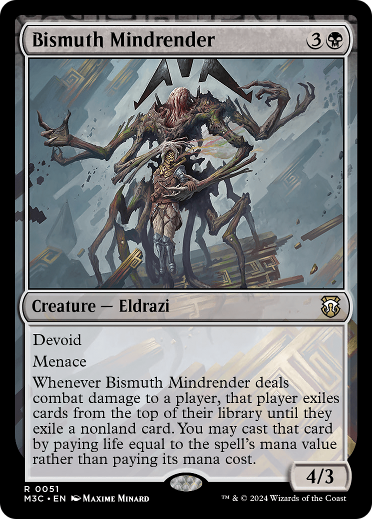 Bismuth Mindrender (M3C-051) [Modern Horizons 3 Commander] MTG Single Wizards of the Coast