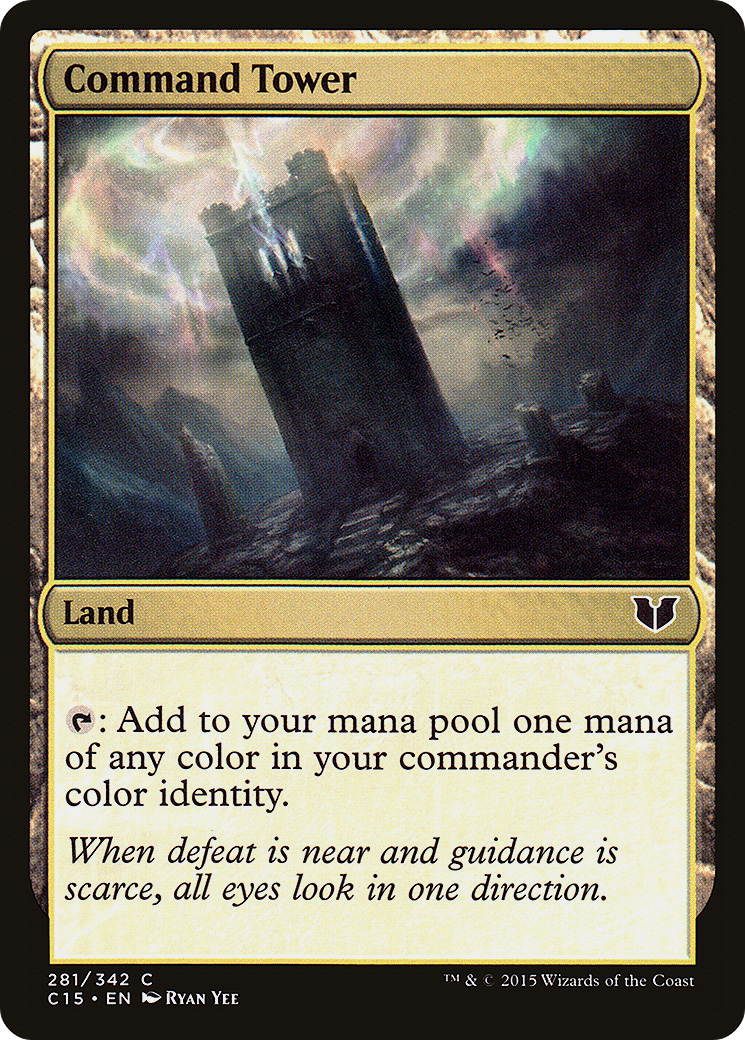 Command Tower (C15-281) [Commander 2015] MTG Single Wizards of the Coast