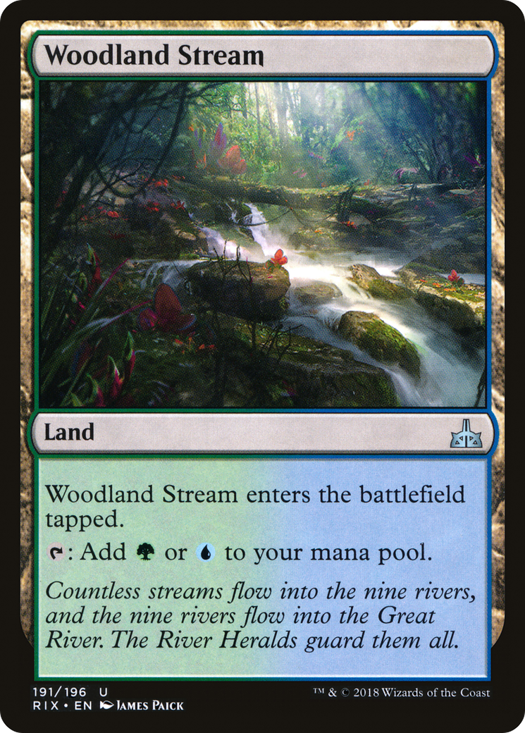 Woodland Stream (RIX-191) [Rivals of Ixalan] MTG Single Wizards of the Coast