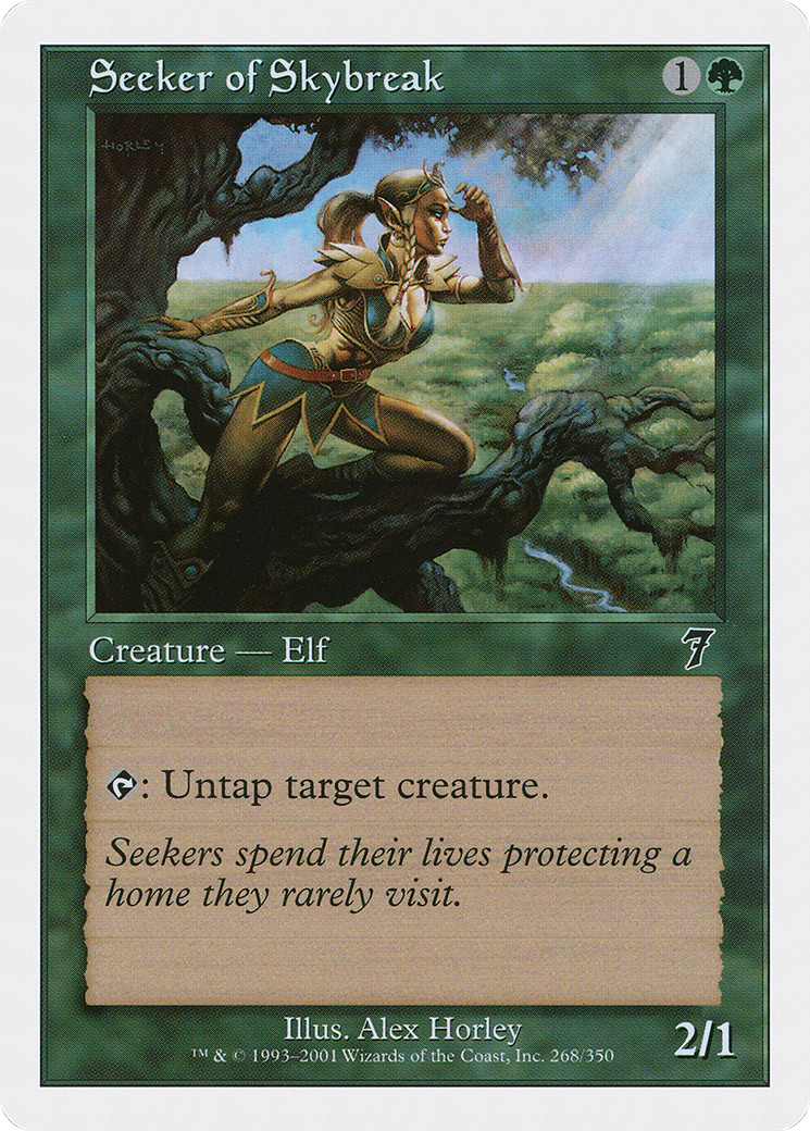 Seeker of Skybreak (7ED-268) [7th Edition] MTG Single Wizards of the Coast