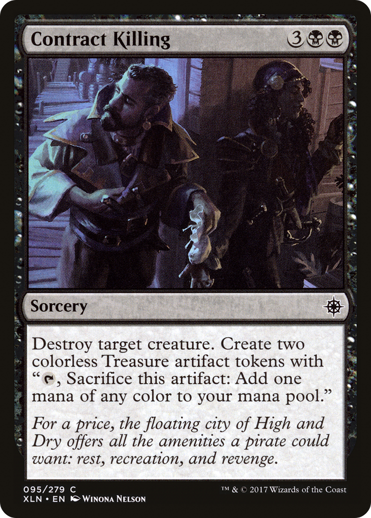 Contract Killing (XLN-095) [Ixalan] Foil MTG Single Wizards of the Coast