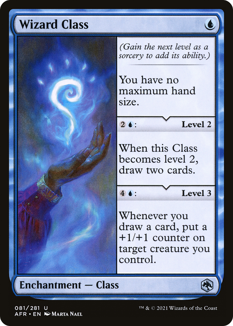 Wizard Class (AFR-081) [Adventures in the Forgotten Realms] MTG Single Wizards of the Coast
