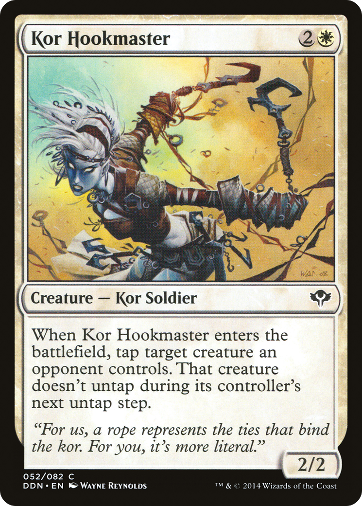 Kor Hookmaster (DDN-052) [Misc] Duel Decks: Speed vs. Cunning MTG Single Wizards of the Coast