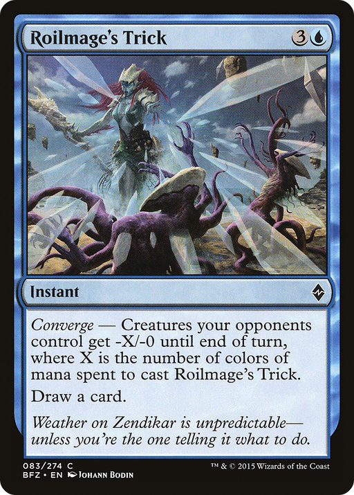 Roilmage's Trick (BFZ-083) [Battle for Zendikar] Foil MTG Single Wizards of the Coast